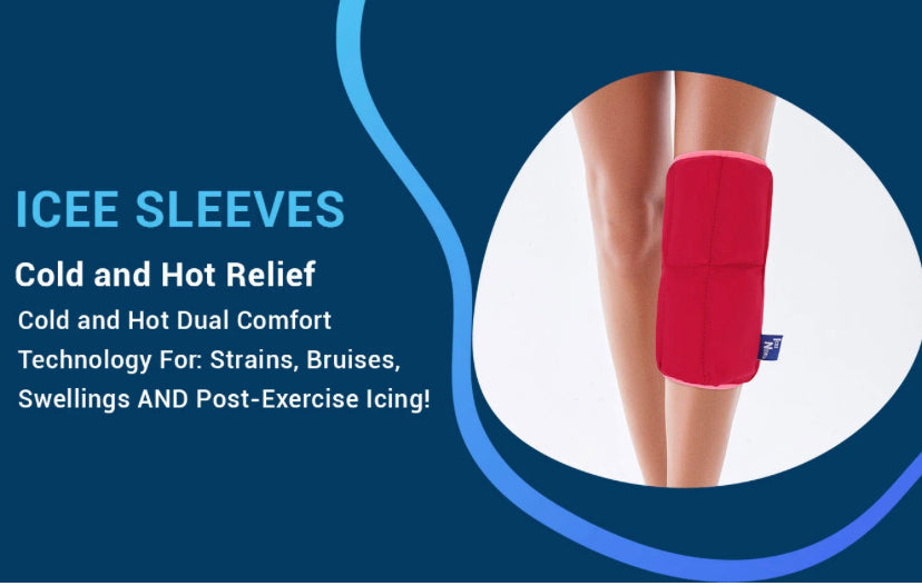 Icee Sleeve Cold & Heat Therapy – 4 Pack