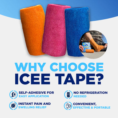 Icee Tape! Cooling and Compression. 8ct Display Box.