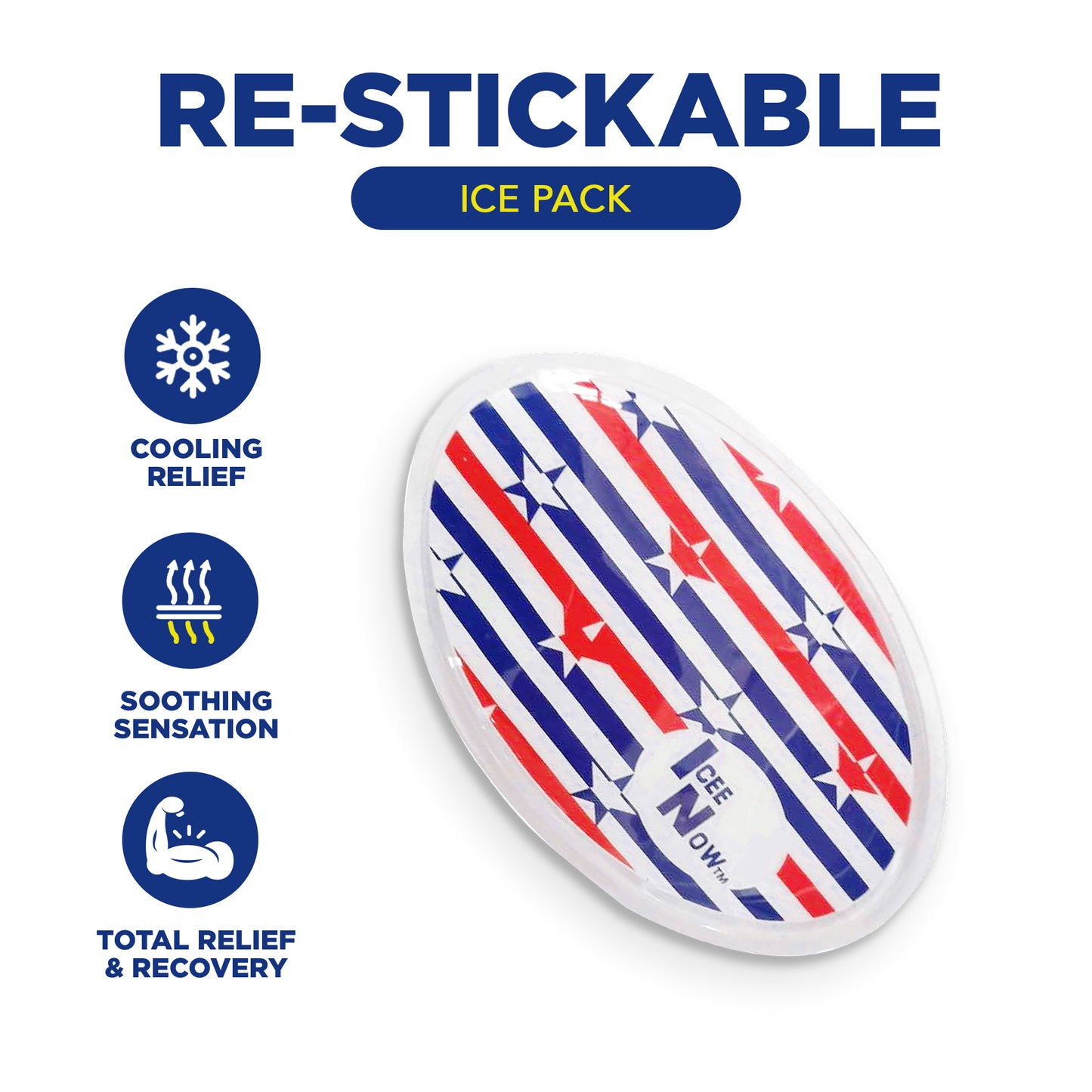 Icee Packs - Re-Stickable up to 100 times - 12 pk Mix 'n Match